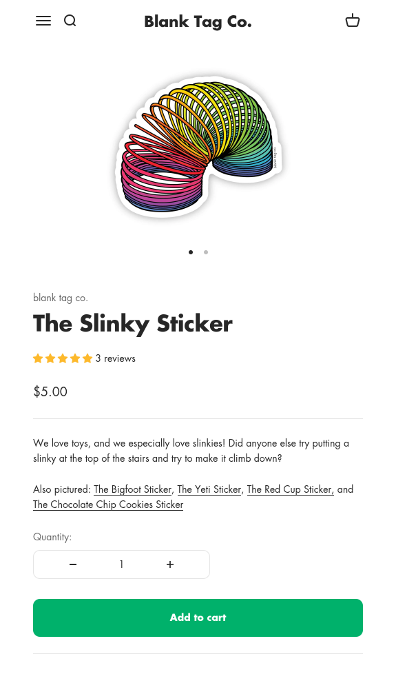 Mobile sticker app design